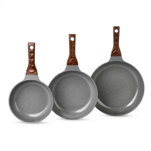 طقم طاسات، 3 قطع، مقاس 20/24/28 ، جرانيت، تركى - اخضر