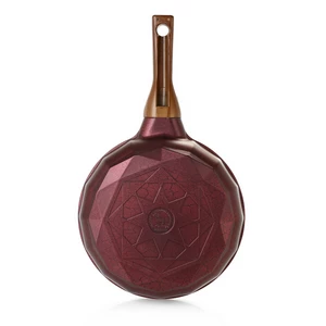 طقم طاسات، 3 قطع، مقاس 20/24/28، جرانيت، تركى - احمر غامق