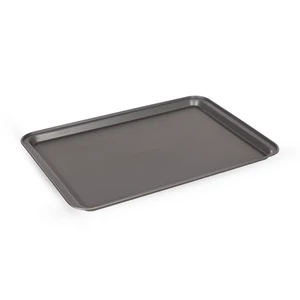 صينيه بسكويت، مستطيل، 37*26*1.6 سم، بسطح غير لاصق - رمادى غامق
