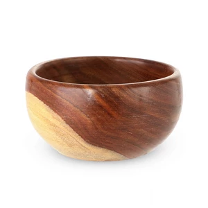 بولة تقديم، مقاس14×7سم، خشب طبيعى - خشبى