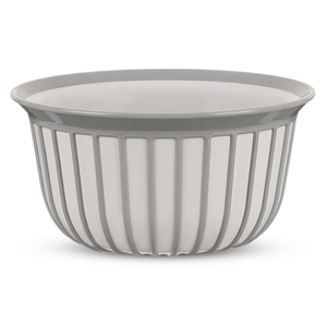 لينا بولة خلط، سعة 500 مل، بلاستيك - رمادى من فولى لايف