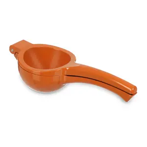 عصارة ليمون وبرتقال يدويه، معدن - برتقالى 