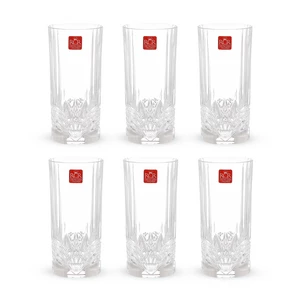 اوريا طقم اكواب، 6 قطع، سعه 320مل، كريستال، شفاف من ار سى ار 