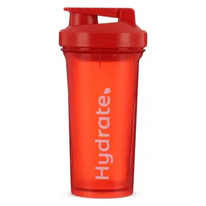 هايدرات زجاجه مياه، سعة 750مل، بلاستيك - احمر من ام ديزاين