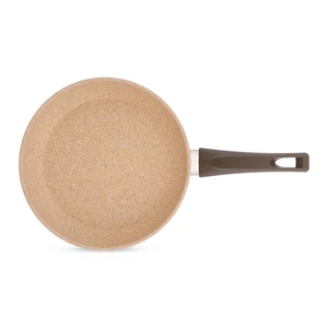 مقلاية جرانيت حيوي كوكين، 24 سم - بني حجري