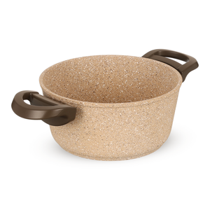 طقم حلل 9 قطع، جرانيت حيوى - بني حجرى من كوكين