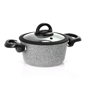 حله طبخ، 18 سم، جرانيت حيوى - رمادى حجرى من كوكين