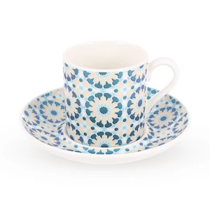 ستار دورا طقم قهوه، 12 قطعه ل 6 افراد، بورسلين - ازرق