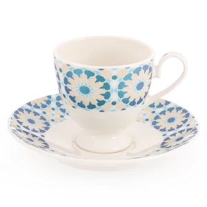 ستار فيوليت طقم قهوه، 12 قطعه ل 6 افراد، بورسلين - ازرق