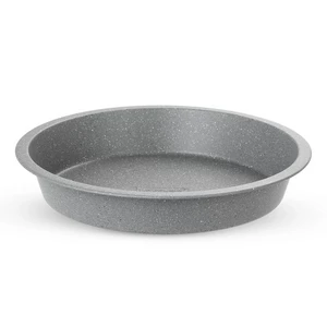 صينيه كيك دائريه، مقاس 28 سم، جرانيت - رمادي حجري من نيوفلام