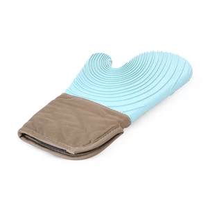 قفاز للمطبخ،  سيليكون حرارى - ازرق