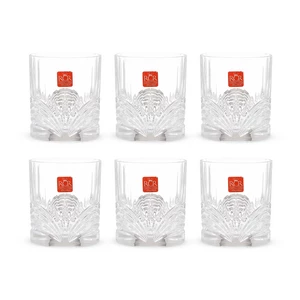 اوريا طقم اكواب، 6 قطع، سعه 280مل، كريستال - شفاف من ار سى ار 