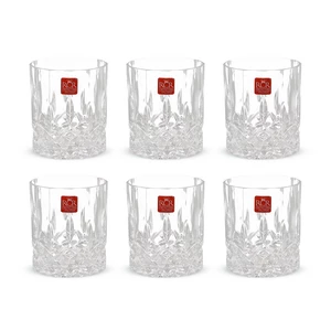 اوبرا طقم اكواب، 6 قطع، سعه 300 مل، كريستال - شفاف من ار سى ار 