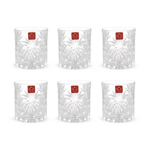 اوسيس طقم اكواب، 6 قطع، سعه 310 مل، كريستال - شفاف من ار سى ار 