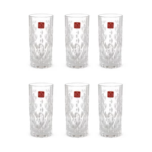 مارلين طقم اكواب، 6 قطع، سعه 350مل، كريستال - شفاف من ار سى ار 