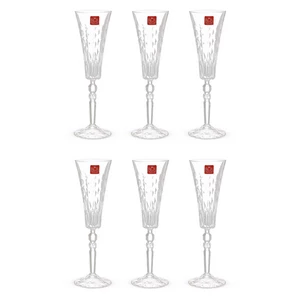 مارلين طقم كاسات، 6 قطع، سعه 170مل، كريستال - شفاف من ار سى ار 