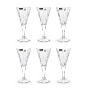 طقم كاسات اكسترا للعصائر، 6 قطع، كريستال، تشيكى، بوهيمى