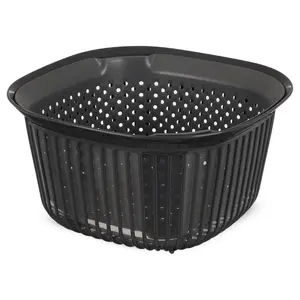 بولة خلط مع مصفاه، سعة 4 لتر، بلاستيك - احمر من فولى لايف