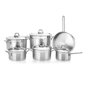 طقم حلل، 11 قطعه، ستانلس ستيل - فضى من فيفالدى