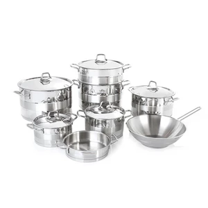 طقم حلل، 13 قطعه، ستانلس ستيل  - فضى من فيفالدى