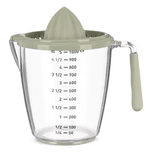 عصارة ليمون وبرتقال مع كوب قياس، سعة 1000مل، بلاستيك - شفاف من فرى كوك