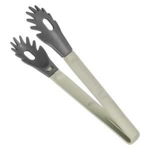Free Cook Food Tong, Curved, Plastic with Silicone - Mint Green
